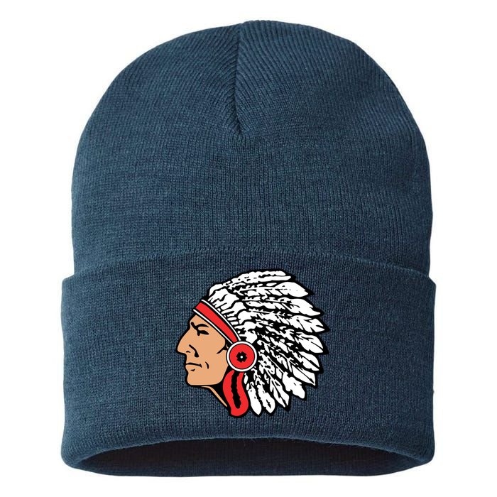 The Warrior Chiefs Native American Indian Sustainable Knit Beanie