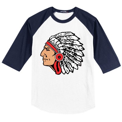 The Warrior Chiefs Native American Indian Baseball Sleeve Shirt