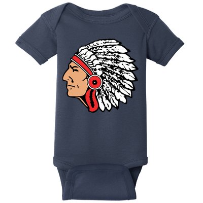 The Warrior Chiefs Native American Indian Baby Bodysuit