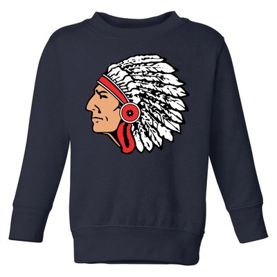 The Warrior Chiefs Native American Indian Toddler Sweatshirt