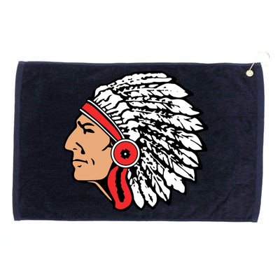 The Warrior Chiefs Native American Indian Grommeted Golf Towel