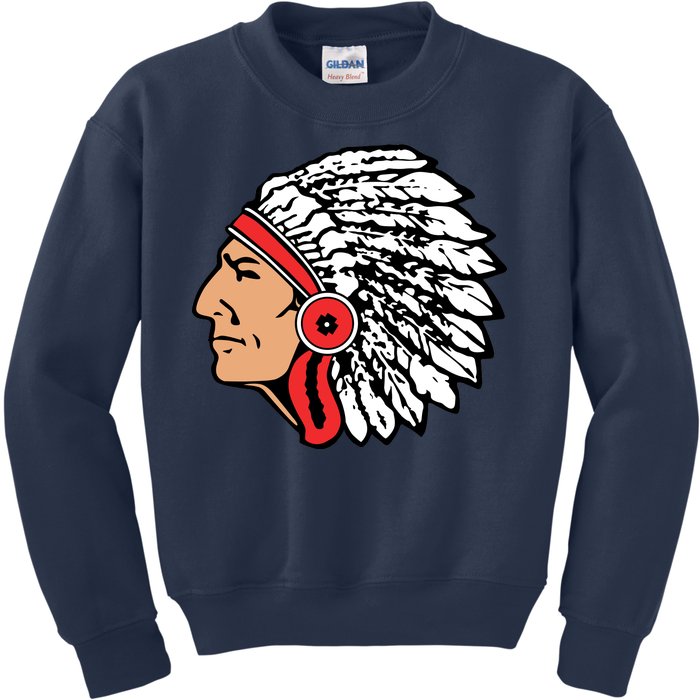 The Warrior Chiefs Native American Indian Kids Sweatshirt