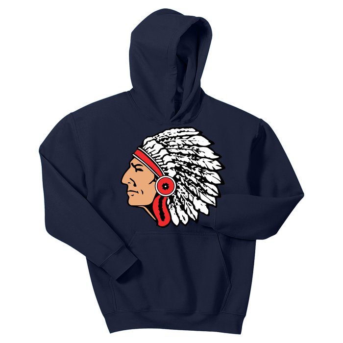 The Warrior Chiefs Native American Indian Kids Hoodie