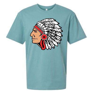 The Warrior Chiefs Native American Indian Sueded Cloud Jersey T-Shirt