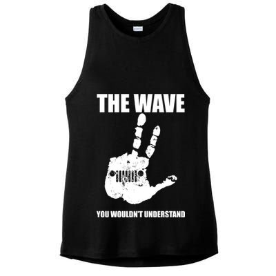 The Wave You Wouldn't Understand Ladies PosiCharge Tri-Blend Wicking Tank