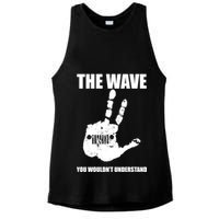 The Wave You Wouldn't Understand Ladies PosiCharge Tri-Blend Wicking Tank