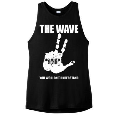 The Wave You Wouldn't Understand Ladies PosiCharge Tri-Blend Wicking Tank