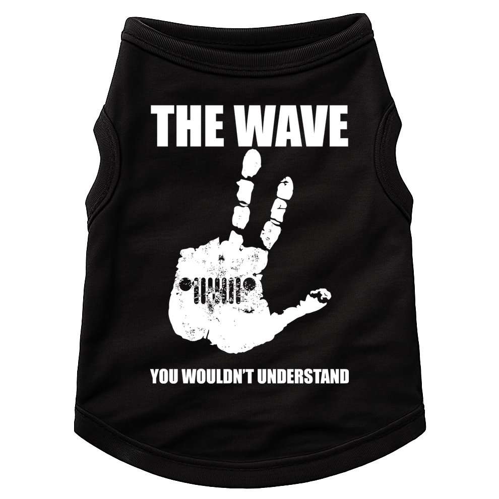 The Wave You Wouldn't Understand Doggie Tank