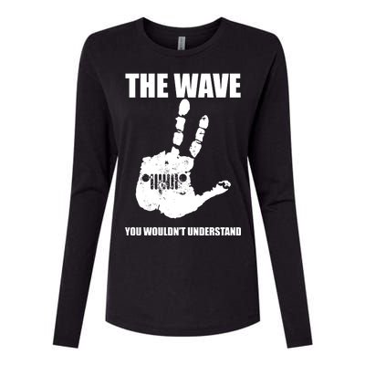 The Wave You Wouldn't Understand Womens Cotton Relaxed Long Sleeve T-Shirt