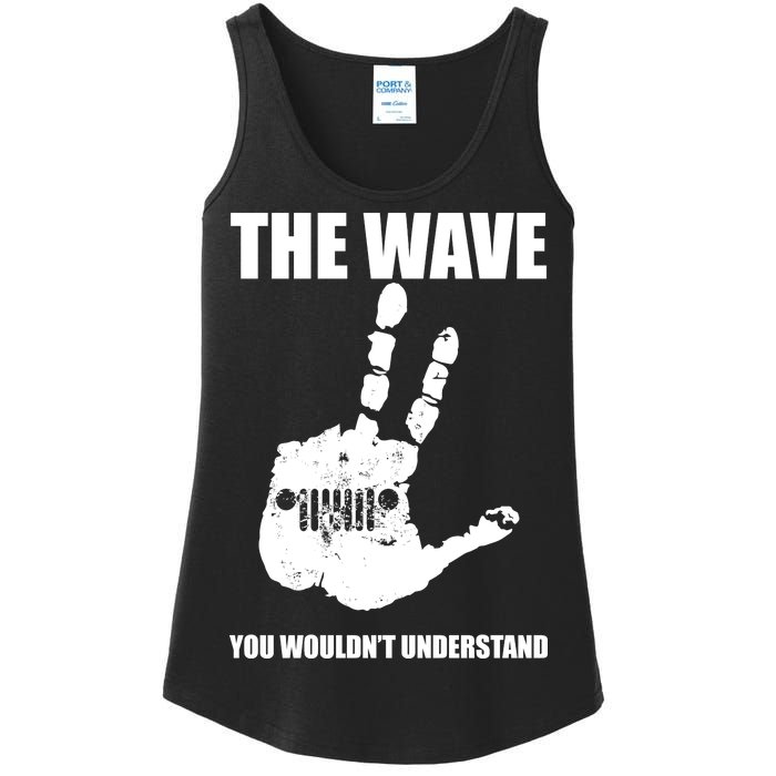 The Wave You Wouldn't Understand Ladies Essential Tank