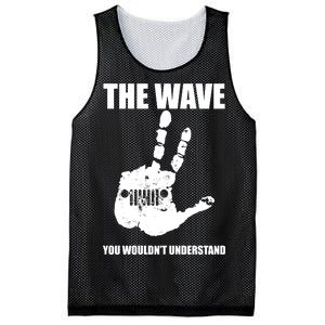 The Wave You Wouldn't Understand Mesh Reversible Basketball Jersey Tank