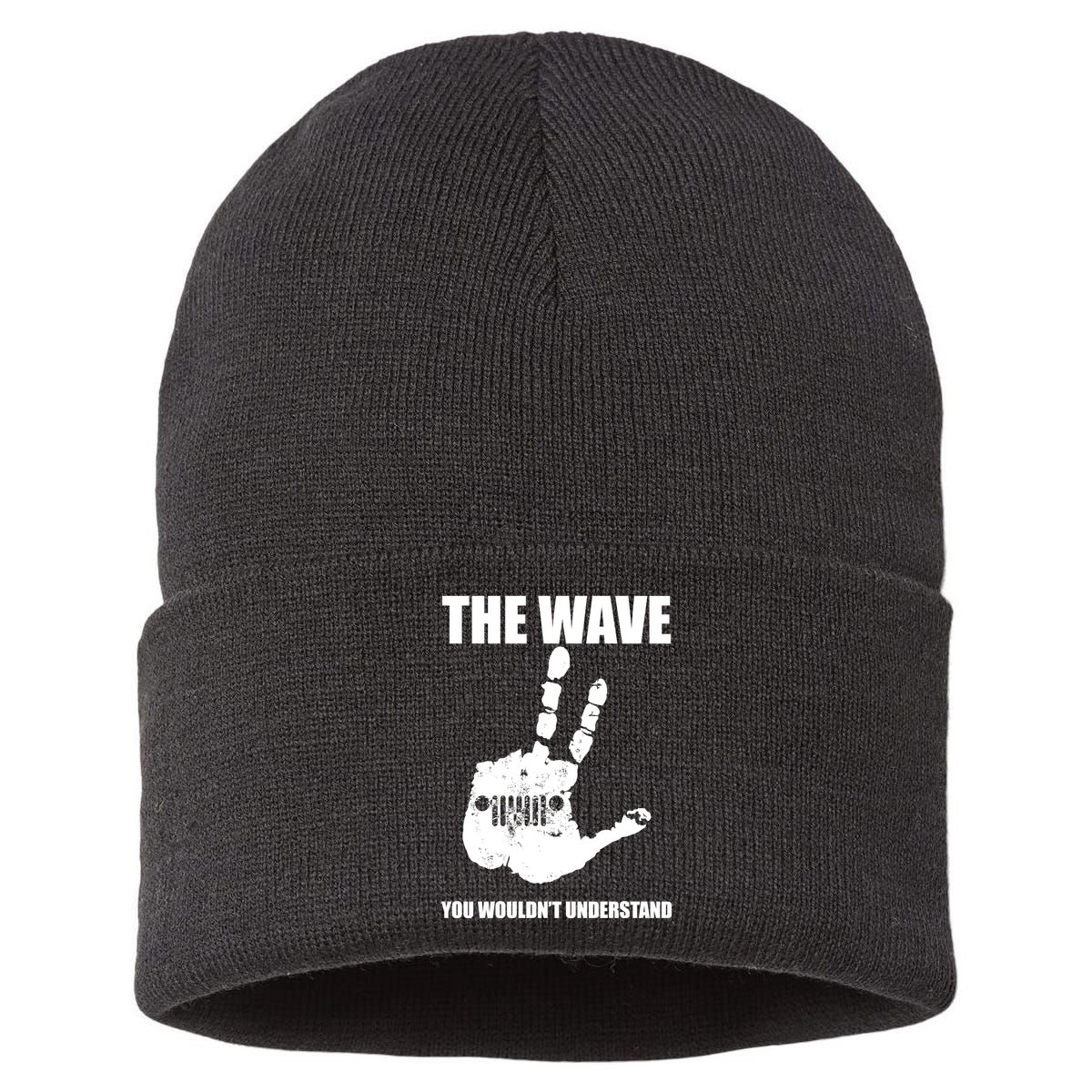The Wave You Wouldn't Understand Sustainable Knit Beanie