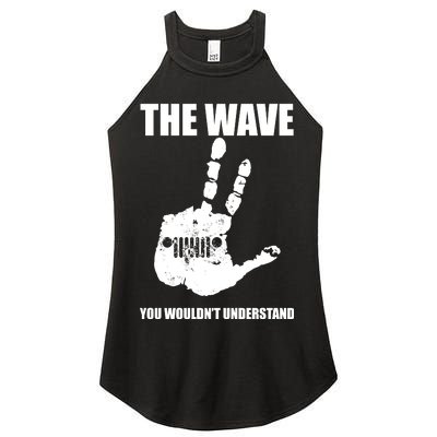 The Wave You Wouldn't Understand Women's Perfect Tri Rocker Tank