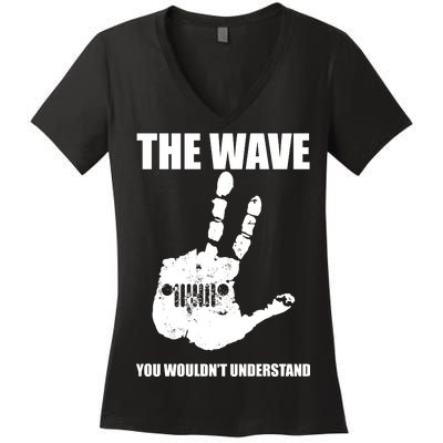 The Wave You Wouldn't Understand Women's V-Neck T-Shirt