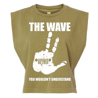 The Wave You Wouldn't Understand Garment-Dyed Women's Muscle Tee