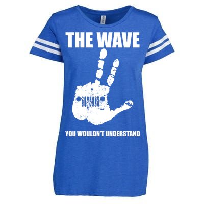 The Wave You Wouldn't Understand Enza Ladies Jersey Football T-Shirt