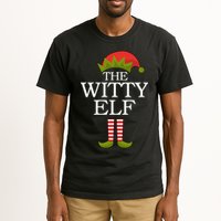 The Witty Elf Matching Christmas Tall T-Shirt