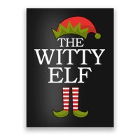 The Witty Elf Matching Christmas Poster