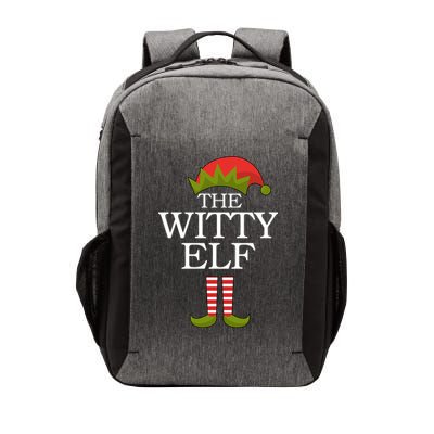 The Witty Elf Matching Christmas Vector Backpack