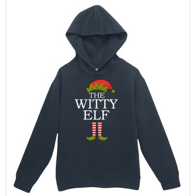 The Witty Elf Matching Christmas Urban Pullover Hoodie