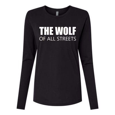 The Wolf of All Streets Womens Cotton Relaxed Long Sleeve T-Shirt