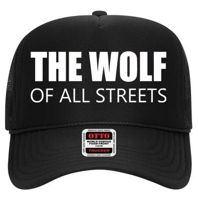 The Wolf of All Streets High Crown Mesh Back Trucker Hat