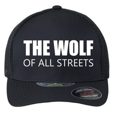 The Wolf of All Streets Flexfit Unipanel Trucker Cap