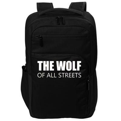 The Wolf of All Streets Impact Tech Backpack