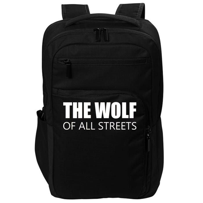 The Wolf of All Streets Impact Tech Backpack