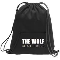 The Wolf of All Streets Sweatshirt Cinch Pack Bag