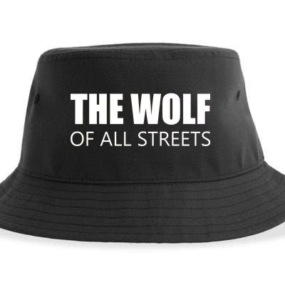 The Wolf of All Streets Sustainable Bucket Hat