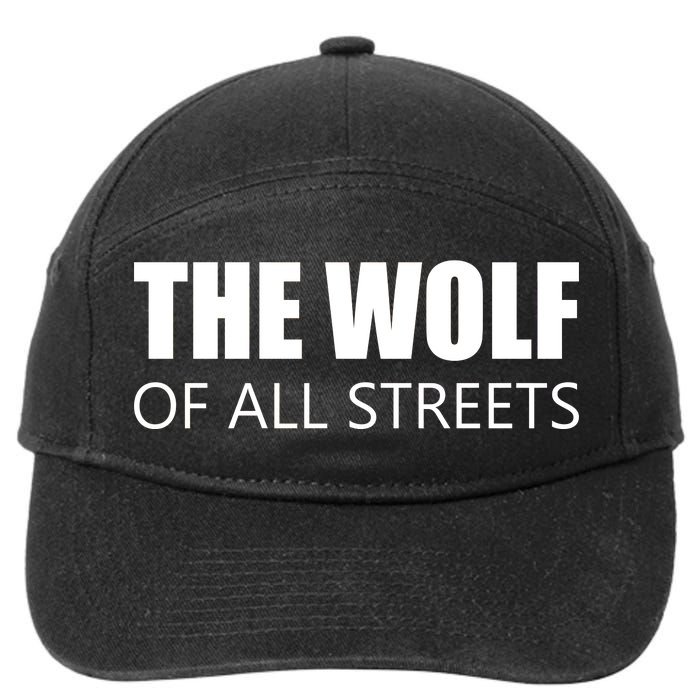 The Wolf of All Streets 7-Panel Snapback Hat