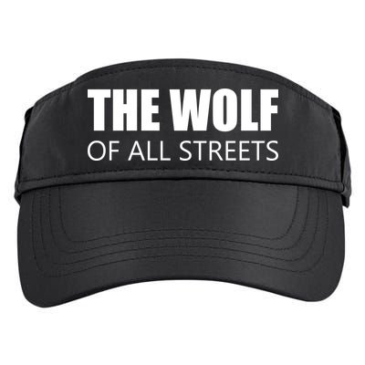 The Wolf of All Streets Adult Drive Performance Visor