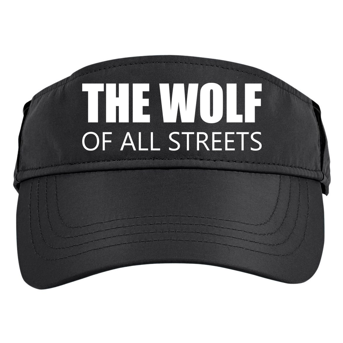 The Wolf of All Streets Adult Drive Performance Visor