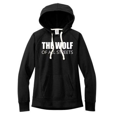 The Wolf of All Streets Women's Fleece Hoodie