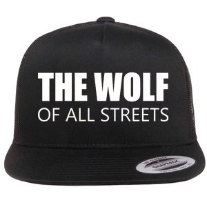 The Wolf of All Streets Flat Bill Trucker Hat