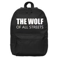 The Wolf of All Streets 16 in Basic Backpack