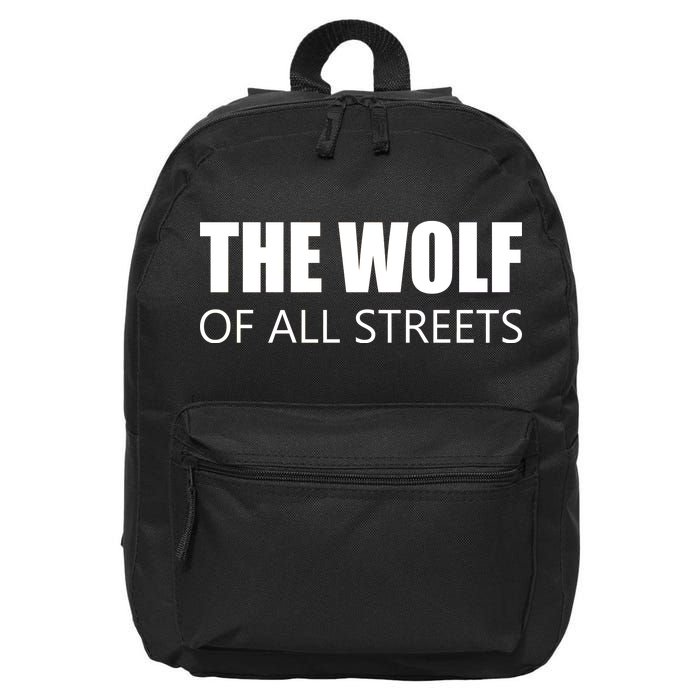 The Wolf of All Streets 16 in Basic Backpack