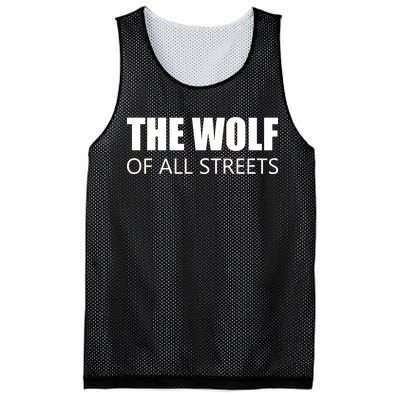 The Wolf of All Streets Mesh Reversible Basketball Jersey Tank