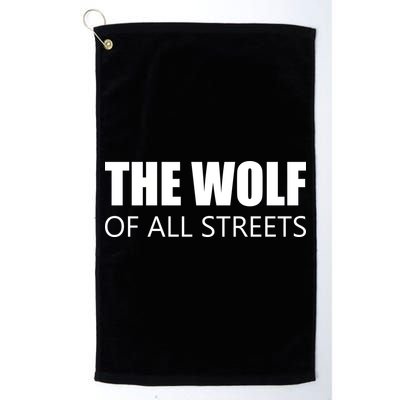 The Wolf of All Streets Golf Towel