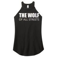 The Wolf of All Streets Women's Perfect Tri Rocker Tank