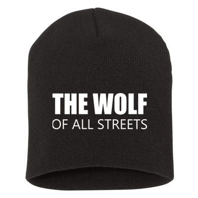 The Wolf of All Streets Short Acrylic Beanie