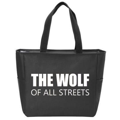 The Wolf of All Streets Zip Tote Bag