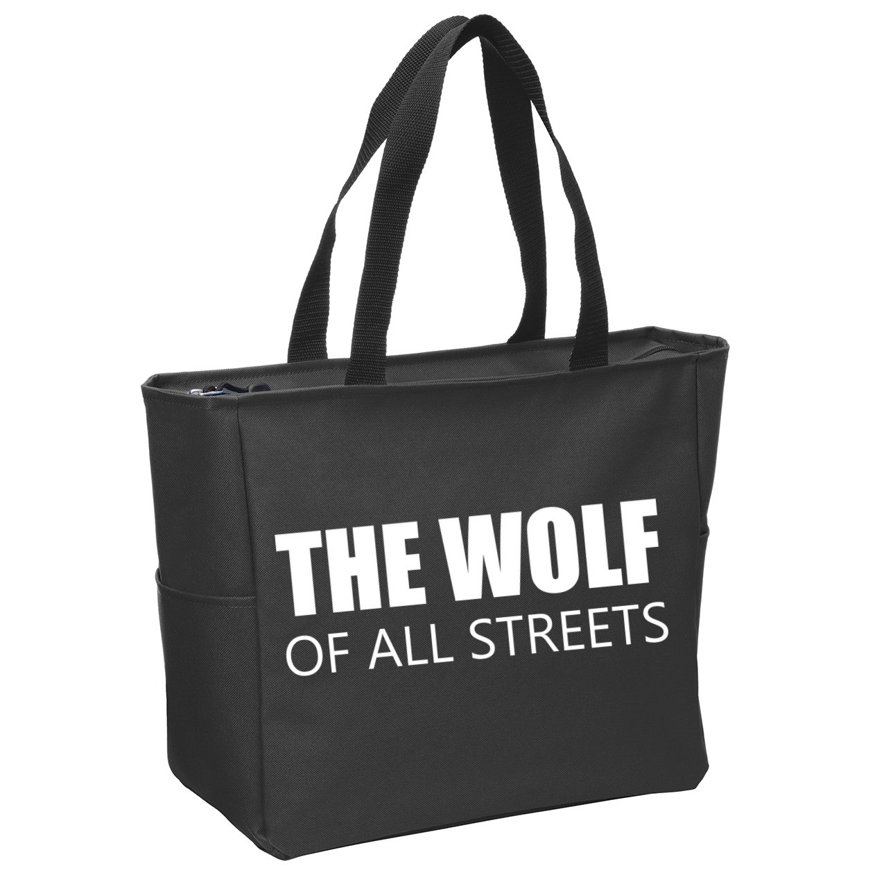 The Wolf of All Streets Zip Tote Bag