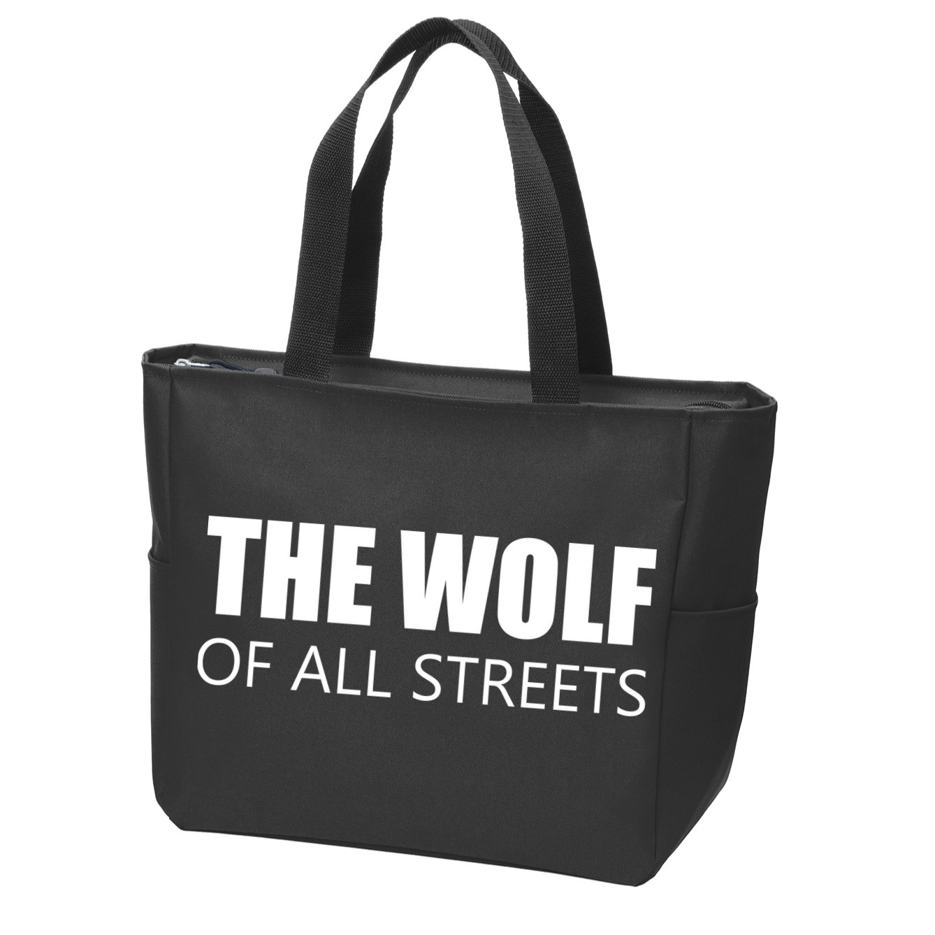 The Wolf of All Streets Zip Tote Bag