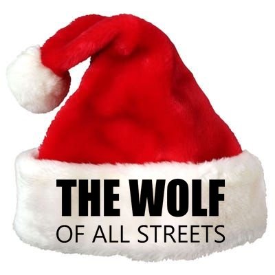 The Wolf of All Streets Premium Christmas Santa Hat