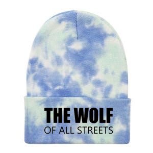 The Wolf of All Streets Tie Dye 12in Knit Beanie