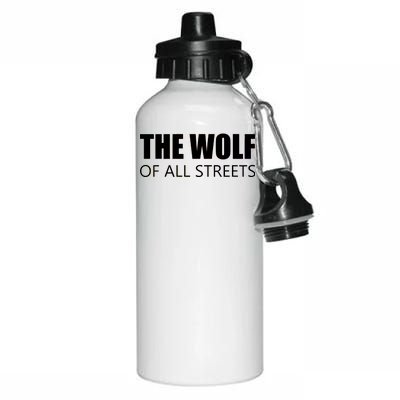 The Wolf of All Streets Aluminum Water Bottle