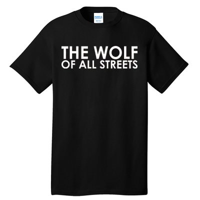 The Wolf of All Streets Classic Logo Tall T-Shirt