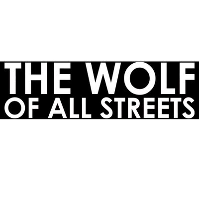 The Wolf of All Streets Classic Logo Bumper Sticker